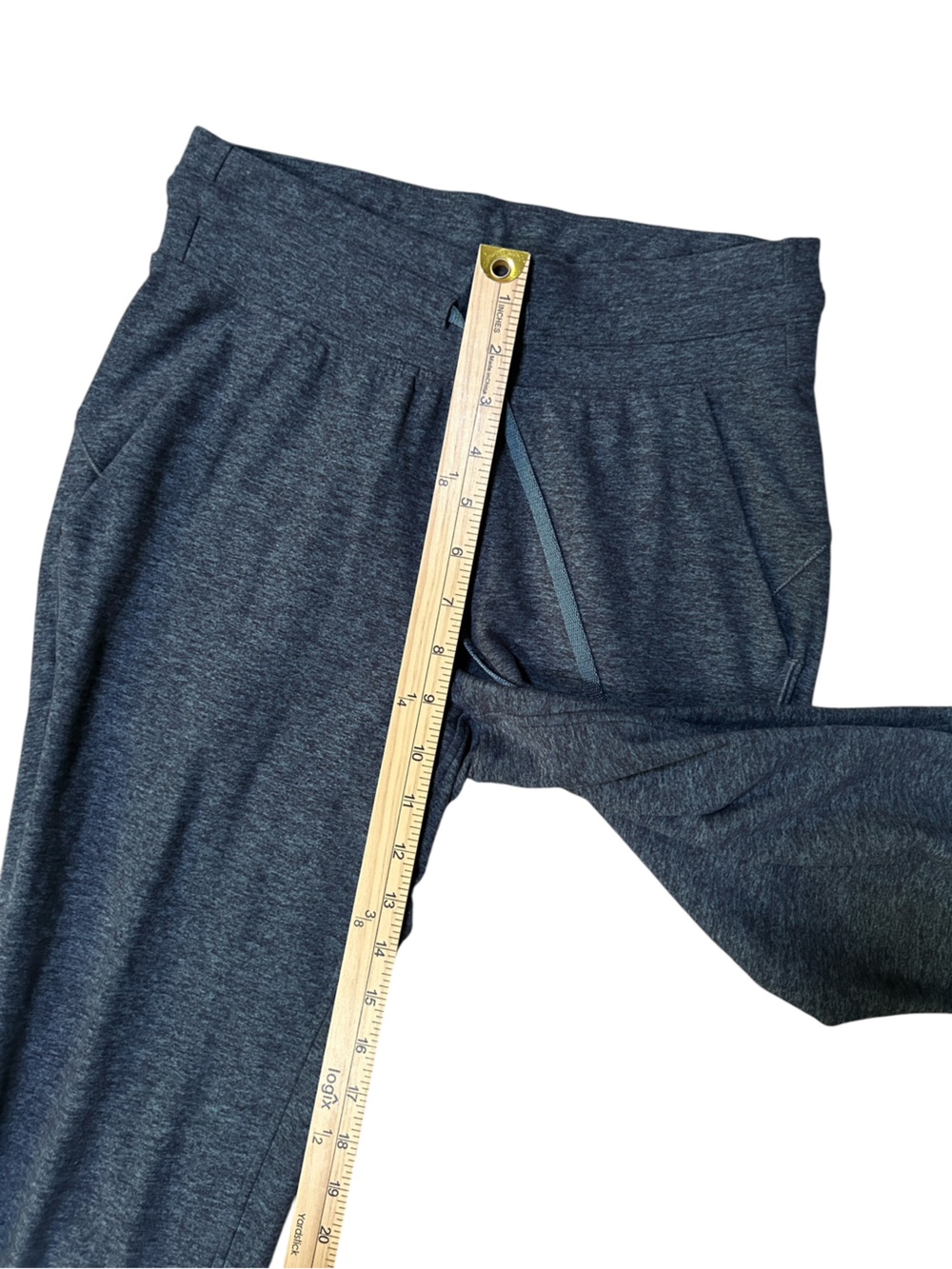 lululemon Ready to Rulu Crop Jogger Heather Tidewater Teal Black Size 4 W6BJ1S - Picture 5 of 7